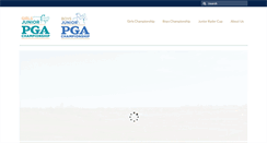 Desktop Screenshot of juniorpgachampionship.com